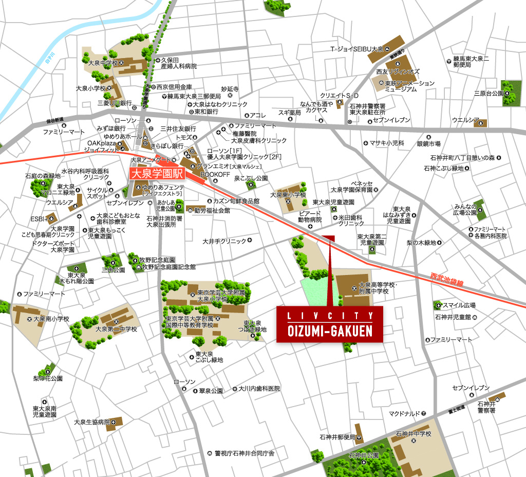 錦糸町周辺マップ