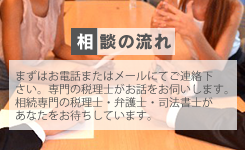相談の流れ